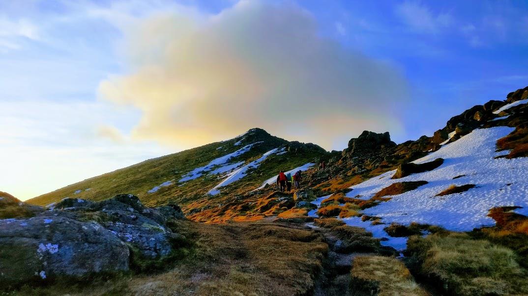 Crisp and clear: A beautiful winter’s day walking.